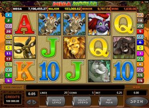 Mega Moolah Review Rollen