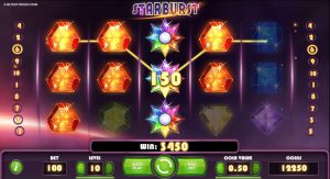 Starburst Review Rollen