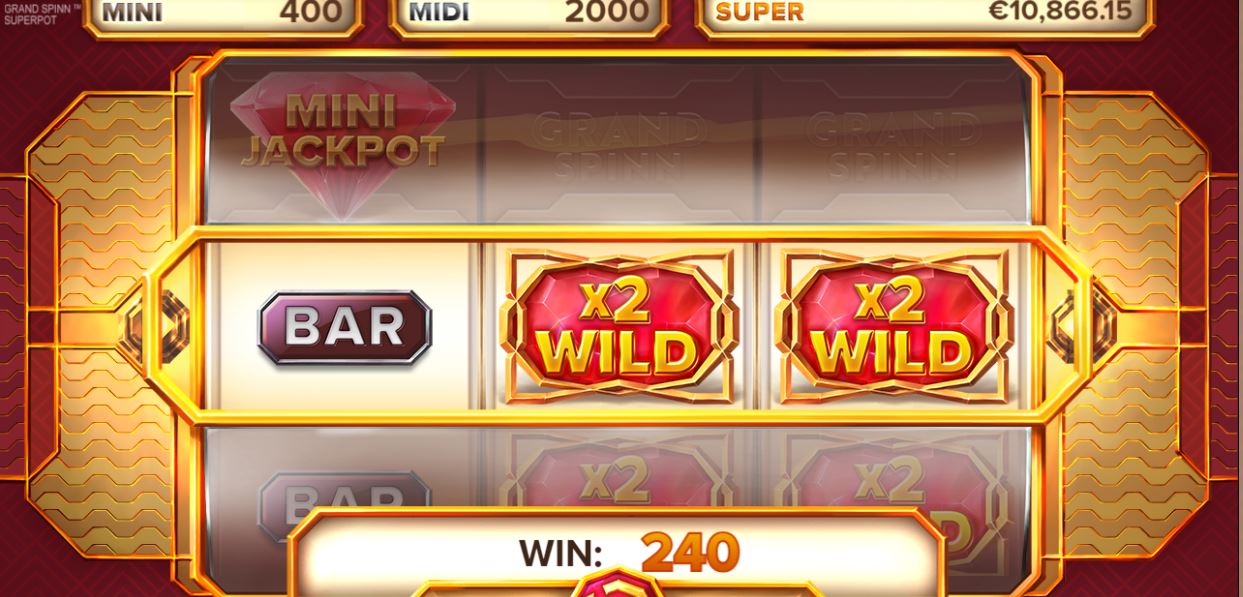 Grand Spinn Superpot Rollen